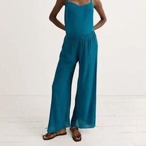 🆕 NWT hatch maternity tanner pants wide leg gauze 0 xs